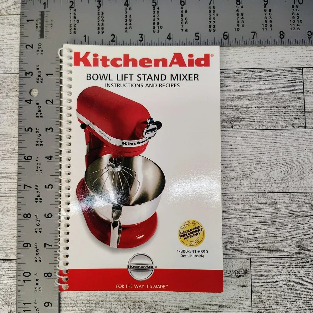 KitchenAid‎ Bowl-Lift Stand Mixer Instructions and Recipes 2003 Spiral 9708307